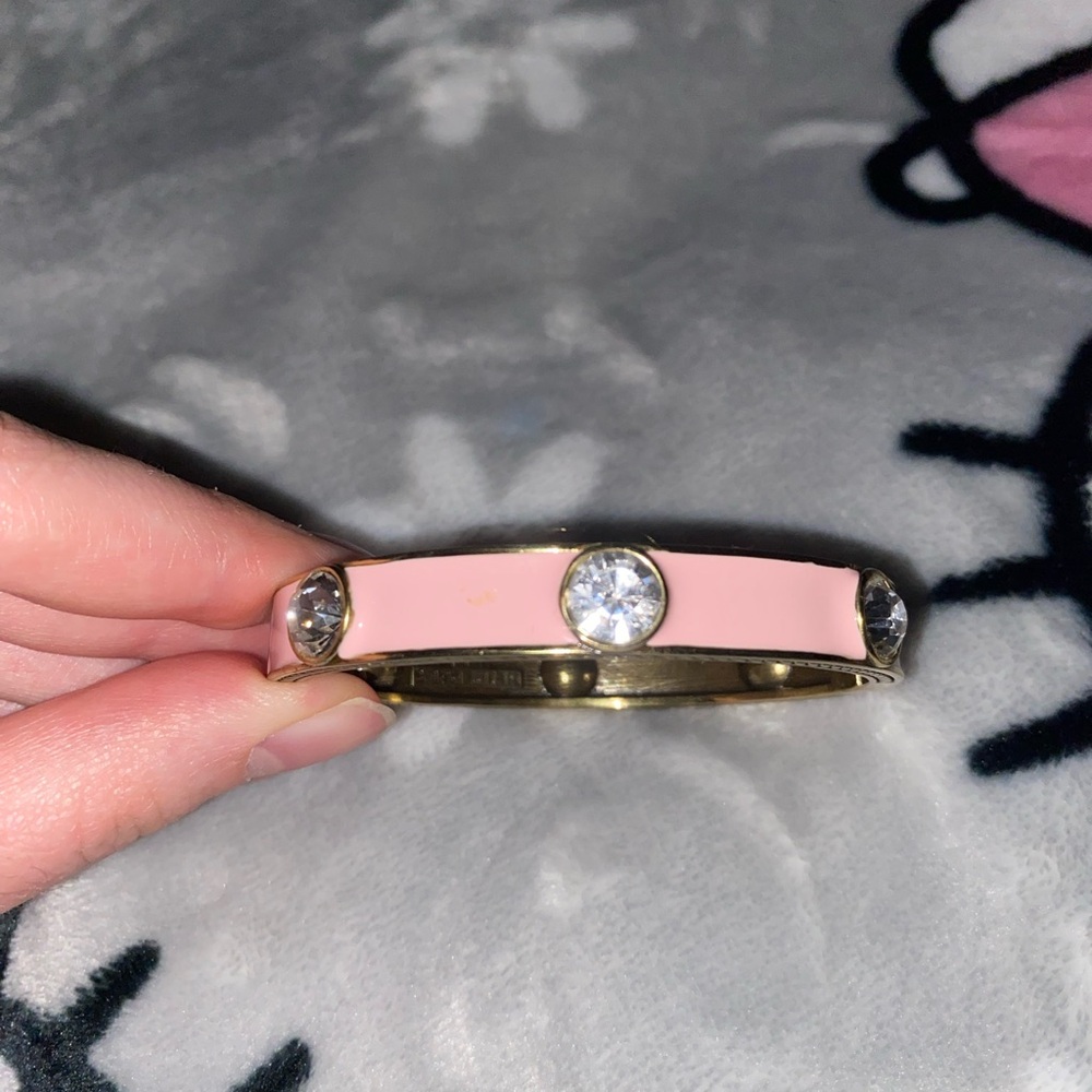 Pink and Gold Heidi Daus Bangle Bracelet